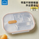 樂扣樂扣兒童餐盤316L不銹鋼分格快餐盤小學(xué)生餐具食堂分餐盤家用五格餐盒 小貓餐盤【5分格】+餐盤蓋