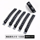 卓可可盤發(fā)黑鉆一字夾韓國發(fā)夾飾品邊夾劉海小卡子夾子黑色鑲鉆頭飾發(fā)卡 長款橢圓鉆【10只盒裝】