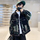 三葉豆（SANYEDOU）男童牛仔外套春秋款2023新款兒童衣服中大童男孩秋裝洋氣上衣 綠色 160cm