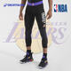 迪卡儂（DECATHLON）NBA洛杉磯湖人隊緊身背心男籃球訓練服IVJ2 湖人緊身褲黑色 L