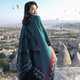 朗琦威尊民族風(fēng)空調(diào)房披肩女加厚圍巾西藏旅游斗篷式披肩兩用外搭潮外搭 異域風(fēng)情 60-80cm