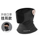 洛克兄弟（ROCKBROS）冰絲頭巾夏季防曬面罩巾圍脖套魔術(shù)頭巾男女透氣騎行裝備 夏季防曬-升級帶濾芯掛耳款-細(xì)灰