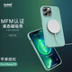 麥麥米適用iphone13promax手機殼MagSafe認證磁吸充電 液態(tài)硅膠殼 【MFM認證磁吸殼】薄荷綠