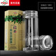 諾亞 【官方旗艦免費刻字】口杯 雙層玻璃杯高檔商務水杯辦公家用泡茶杯防燙防爆保溫玻璃茶杯 1#450ML【蘭花】