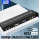 名贸sdi转dvi/vga/hdmi/av多功能转换器工业级SDI转CVBS监控摄像机电视台SDI转ALL高清转换器M-SA02