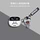 廣齊信適用Linklike蒞萊G11耳機(jī)套蒞萊linkpods無(wú)線藍(lán)牙耳機(jī)保護(hù)殼linklike蒞萊g11個(gè)性透明保護(hù)套軟盒殼 白色立體熊貓全身+太空白暴力熊【贈(zèng)防丟扣】 Linklike蒞萊G11