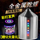健身陀螺成人全金屬陀螺不銹鋼陀螺套裝音樂(lè)彩燈風(fēng)哨中老年陀螺 3.8斤鋼珠頭32變+蓮花