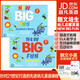 bigfun教材 new big fun 原版進(jìn)口培生朗文幼兒英語教材兒童啟蒙書 bigfun1 2 3級別學(xué)生套裝 美語旗艦課程少兒英語英語培訓(xùn)教材 1級別（課本+練習(xí)冊+朗文家）