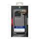 POWER SUPPORT Air Jacket超薄裸感保護(hù)殼 適用于iPhone 14系列 磨砂透黑 蘋(píng)果14 Pro