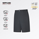 諾詩(shī)蘭（NORTHLAND）25夏季男士原紗防曬短褲透氣彈力跑步登山男休閑褲NHPEH5461S 凝巖灰色 XL 180