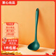 聚心尚品 硅膠鍋鏟湯勺飯勺漏鏟漏勺硅膠廚具套裝廚房工具烹飪勺鏟套 單個湯勺