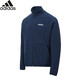 阿迪達斯 （adidas）男子夏季薄款梭織百搭茄克開(kāi)衫立領(lǐng)防風(fēng)外套運動(dòng)服
