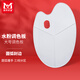 美邦祈富 美術(shù)調(diào)色板橢圓型三線調(diào)色盤塑料白色丙烯畫水粉畫肌理畫調(diào)色K1401001 速寫 馬克筆繪畫