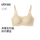 ubras無尺碼云感托無痕透氣細(xì)肩帶內(nèi)衣女吊帶文胸罩粉底液 裸感膚色 均碼 -常規(guī)版A-C杯（90-130斤）