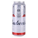百威啤酒 進(jìn)口原裝啤酒BUDWEISER黃啤 進(jìn)口百威 500mL 24罐 新舊包裝隨機發(fā)