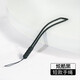 雅灃 蘋果安卓iphone手機掛繩短款手腕帶液態(tài)硅膠防丟防摔網(wǎng)紅耐用男女手機殼u盤風(fēng)扇多功能彩色掛繩 【炫酷黑】硅膠短款手繩