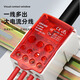 CNNILED端子分線(xiàn)盒UKK一進(jìn)多出標準導軌式單極電流接線(xiàn)端子排分線(xiàn)器 UKK80A紅色