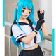 原神凹凸世界安莉潔COS服裝全套cosplay世界水手服JK制服檸檬妹女裝 cos服全套+假發(fā) M 160-170CM