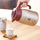 品家家品（PINKAH）304不銹鋼保溫瓶配泡茶器中國風(fēng)保溫茶壺泡茶葉水壺茶韻保溫暖壺 1500ML香檳色