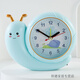 蝸牛鬧鐘學(xué)生鬧鈴可愛(ài)卡通臥室創(chuàng  )意起床神器桌面男女孩兒童時(shí)鐘表 蝸牛藍色(夜燈+)