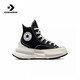 匡威（Converse）官方男鞋女鞋 Run Star 復(fù)古時(shí)尚厚底增高休閑鞋高幫帆布鞋 A00869C 39