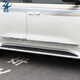 錚品（ZHENGPIN）08-21款豐田蘭德酷路澤車身飾條 陸巡LC200專用車門防撞裝飾配件 全電鍍帶標(biāo)款