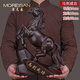 MOREISAN馬擺件中式輕奢木雕馬到成功工藝品辦公室桌裝飾家居送朋友送客戶喬遷開業(yè)禮品 馬到成功(黑檀)特大號