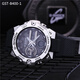 CASIO卡西歐生肖蛇年限定 GSHOCK鋼鐵之心黑金光能藍(lán)牙手表男 GST-B400 GST-B400-1膠帶銀殼