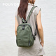 FOUVOR旅游雙肩包女2025新款時(shí)尚超輕便斜挎兩用帆布單肩小背包運動(dòng)胸包 綠色（小款）10升  可斜挎/雙肩