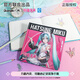 廣博(GuangBo)初音未來正版谷子方形硬面手帳本二次元高顏值方格內(nèi)頁學(xué)生日記本 80張/148*148mm CY997028-A伴手禮