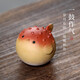 復雅集 茶寵擺件宜興原礦紫砂純手工河豚魚(yú)茶玩 小河豚