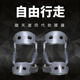 踏天崖助膝器膝蓋助力器老人膝關(guān)節(jié)疼痛固定支具助力行走器外骨骼助步 右膝1只小碼深灰色 -適合80-150斤