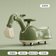 hopkids兒童花生車(chē)扭扭車(chē)溜溜車(chē)男女寶寶1-3歲防側翻挖掘機玩具妞妞車(chē) 抹茶綠-四輪萬(wàn)向/帶燈光/帶挖臂