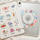 zoyu 720旋轉iPad11保護套Pro保護殼Air8防彎7平板6適用蘋(píng)果2026磁吸mini7拆分13英寸10卡通5透明硬殼 怪咖王國 min7/6【8.3英寸】