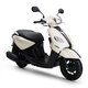 雅馬哈摩托車踏板車巧格i125全新整車國四電噴ZY125T-16部件外賣小綿羊YAMAHA 巧格i125/前碟后鼓/象牙白BE8B-010E