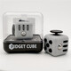 禮加心減壓骰子魔方fidget cube三代解壓神器減壓玩具送男生日禮物圣誕 FIDGET CUBE灰黑