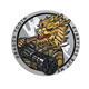 龍牙（Dragon Tooth）龍牙十二生肖龍臂章魔術(shù)貼戰(zhàn)術(shù)臂章龍牙戰(zhàn)術(shù)裝備君品行 深灰 均碼