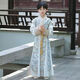 九能男童漢服秋季新款兒童古風(fēng)少爺高品質(zhì)俠客小王爺國學(xué)表演出服 江秋織金 130 適合120-130/23-27KG