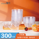 登比一次性碗圓形大號露營水果撈冰粉專用食品級打包塑料透明湯飯碗