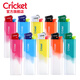 草蜢（CRICKET）砂輪打火機 糖果色10支 原裝進(jìn)口一次性火石滑輪安全防爆可定制