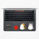 SkinAT 掌托膜 腕托保護貼膜MacBook pro掌托保護膜 創(chuàng  )意裝飾貼適用于蘋(píng)果筆記本 貓咪毛球 Air 15 (M5-M4)
