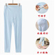 黛芷芙孕婦褲棉春秋冬保暖孕婦秋棉托腹單件孕婦線(xiàn)褲棉毛 藍色托腹秋褲 XXL