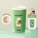 膳魔師（THERMOS）保溫杯Line Friends聯(lián)名寵物系列咖啡杯304不銹鋼男女學(xué)生水杯 貓貓Kitten布朗咖啡杯