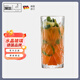 肖特圣維莎（SCHOTT ZWIESEL） 德國進(jìn)口無鉛水晶玻璃水杯 泡綠茶杯牛奶杯果汁飲料啤酒杯大容量 炫華冷飲杯368ml