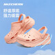 斯凱奇泡泡鞋|夏季女鞋外穿包頭踩屎感洞洞鞋厚底增高沙灘涼拖鞋溯溪鞋
