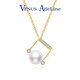 VENUS ADELINE淡水珍珠項(xiàng)鏈女銀音符金色吊墜年輕款輕奢鎖骨鏈送女友七夕禮物 白色大顆粒珍珠送老婆媽媽閨蜜 銀項(xiàng)鏈送長(zhǎng)輩實(shí)用浪漫紀(jì)念日禮盒