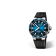 豪利時(shí)（ORIS）【官方旗艦】AQUIS系列瑞士機(jī)械表400自主機(jī)芯男士手表日歷腕表 43.5mm藍(lán)盤膠帶40077634135RS
