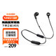 JBL TUNE215BT 無(wú)線(xiàn)藍牙耳機 半入耳式運動(dòng)耳麥 5.0高效傳輸 Type-C極速充電 曜石黑