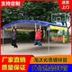 歲月路熱鍍鋅管農(nóng)村酒席帳篷戶外雨棚流動宴席紅色喜事婚禮大排檔遮陽棚 藍(lán)色 定制尺寸聯(lián)系客服