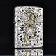 ZIPPO EDGE美國之寶打火機 盔甲錯金銀盔甲-如虎添翼 浮雕立體送男士
